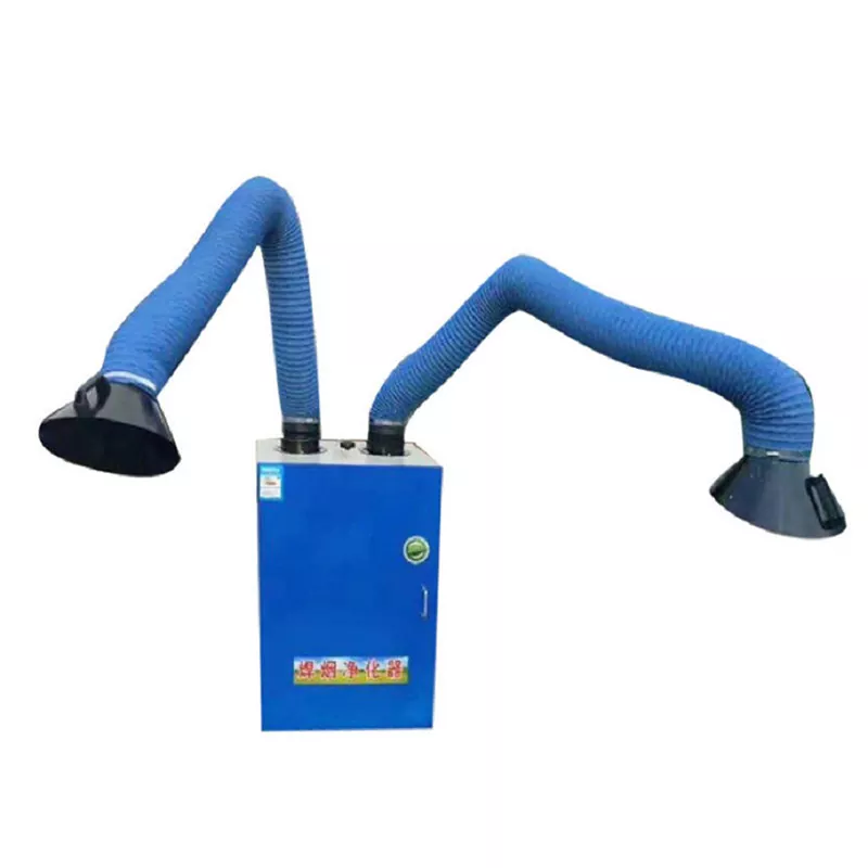 Mobile Double Welding Ẹfin Purifier